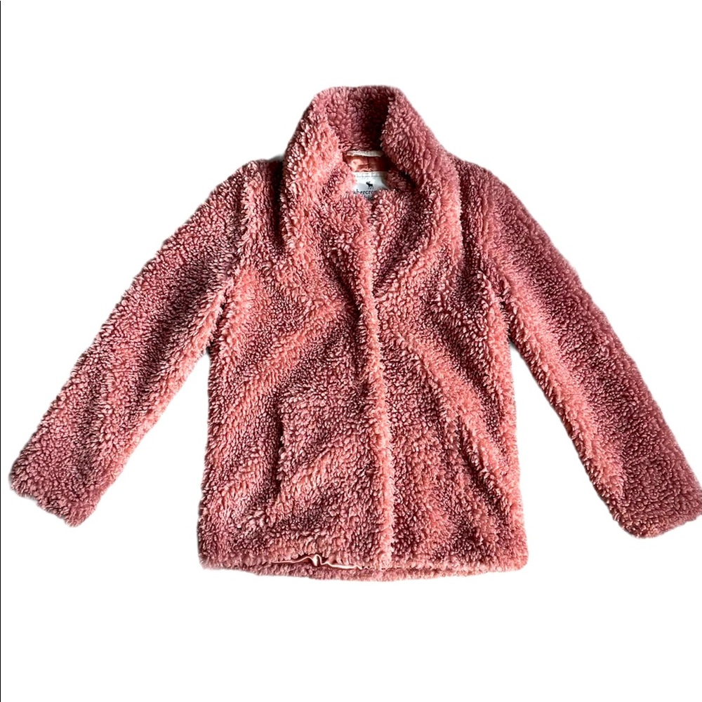 Abercrombie And Fitch Kids Winter Sherpa Teddy Jacket Coat